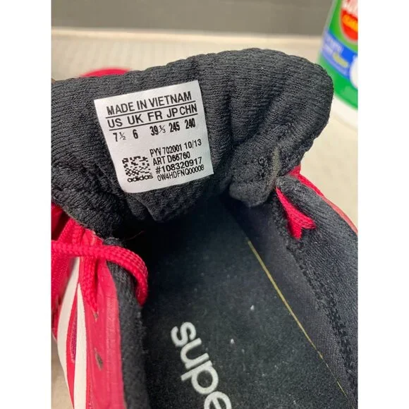 Adidas Supernova Sequence 6 Women's Size 7.5 Bahia Pink/White Running Sneakers - Picture 6 of 8